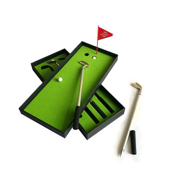 Golf Mini Putting Mat Court Push Rod Trainer, Size: 24.5x10.5x3.5cm