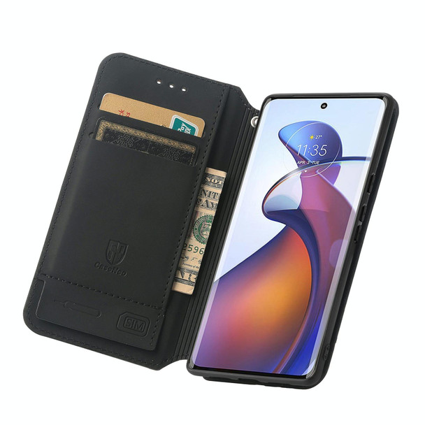 For Motorola Edge 30 Fusion CaseNeo Colorful Magnetic Leatherette Phone Case(Magic Space)