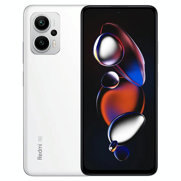 Xiaomi Redmi Note 12T Pro 5G,  64MP Camera, 8GB+128GB, Triple Back Cameras, 5080mAh Battery, 6.6 inch MIUI 14 MediaTek Dimensity 8200-Ultra Octa Core up to 3.1GHz, Network: 5G, Dual SIM, NFC, IR(White)