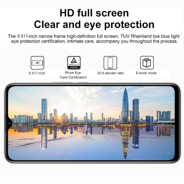 Honor Play 20 KOZ-AL00, 8GB+128GB, China Version, Dual Back Cameras, 5000mAh Battery, 6.517 inch Magic UI 4.0 (Android 10)  Unisoc T610 Octa Core up to 1.8GHz, Network: 4G, Not Support Google Play (Black)