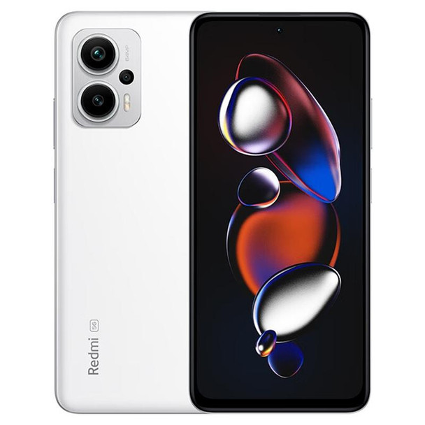 Xiaomi Redmi Note 12T Pro 5G,  64MP Camera, 8GB+256GB, Triple Back Cameras, 5080mAh Battery, 6.6 inch MIUI 14 MediaTek Dimensity 8200-Ultra Octa Core up to 3.1GHz, Network: 5G, Dual SIM, NFC, IR(White)