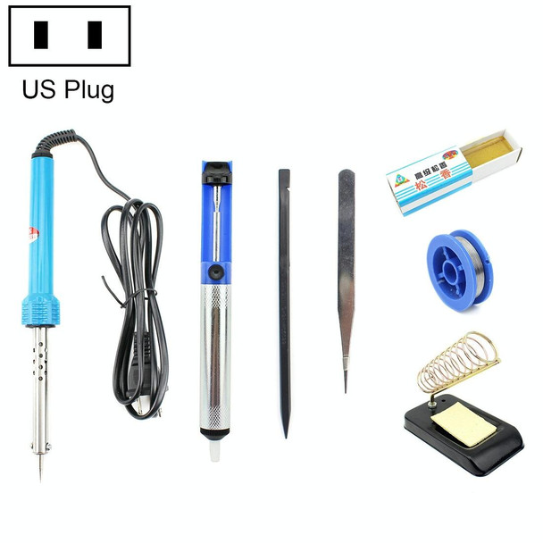 JIAFA JF-8123 8 in 1 60W Soldering Iron Tool Set, Voltage: 110V