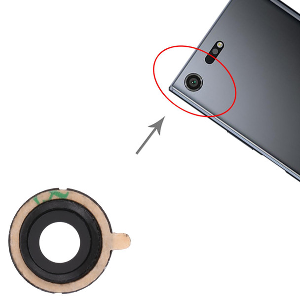 Camera Lens Cover for Sony Xperia XZ Premium (Black)