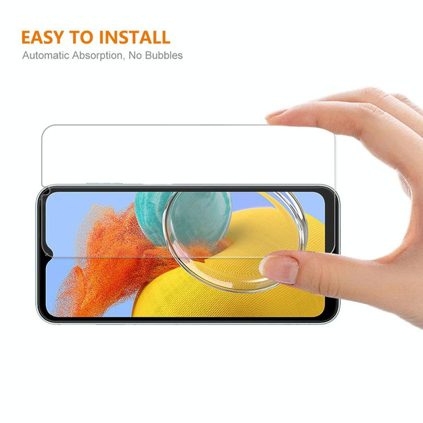 For Samsung Galaxy A24 4G 10pcs ENKAY 0.26mm 9H 2.5D High Aluminum-silicon Tempered Glass Film