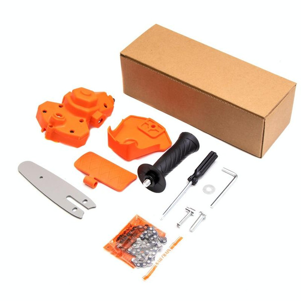 HILDA Electrical Chain Saw Portable Pruning Chainsaws, Specification: 4 inch Orange