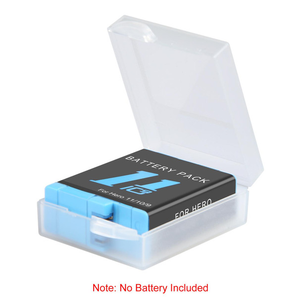 PULUZ Plastic Transparent Battery Storage Box for GoPro AHDBT-901/BT-801/BT-501/BT-401/BT-301 Battery (Transparent)