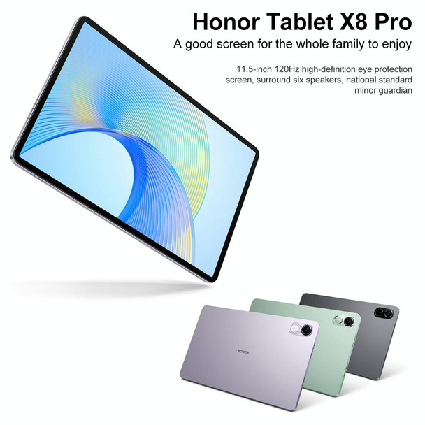Honor Pad X8 Pro ELN-W09 WiFi, 11.5 inch, 6GB+128GB, MagicOS 7.1 Qualcomm Snapdragon 685 Octa Core, 6 Speakers, Not Support Google(Purple)