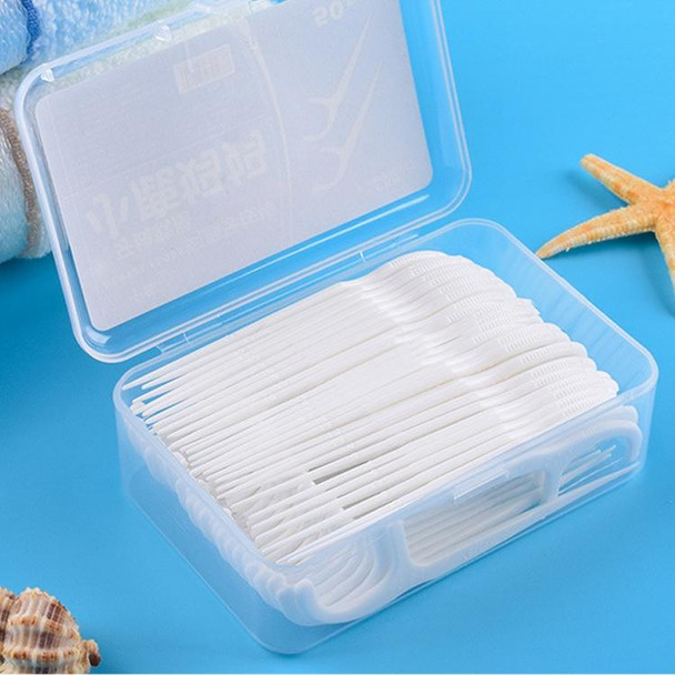 2 Boxes Fawnmum Ultra-fine Safety Flat Dental Floss Rod Toothpick Thread