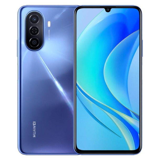 Huawei Enjoy 50 4G MGA-AL00, 8GB+256GB, China Version, Dual Back Cameras, 6000mAh Battery, Face ID & Side Fingerprint Identification, 6.75 inch HarmonyOS 2 Octa Core, Network: 4G, OTG, Not Support Google Play(Blue)