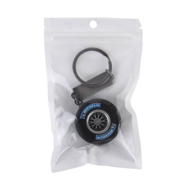 Car Metal Key Holder With Adoreable Car Tire Shape Decoration