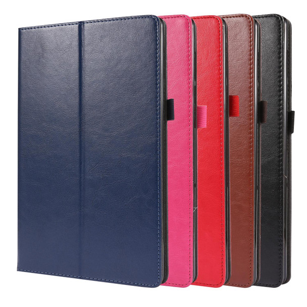 For  Lenovo Tab M10 10.1 2-Folding Business Horizontal Flip PU Leatherette Case with Card Slots & Holder(Gongkeli Color)