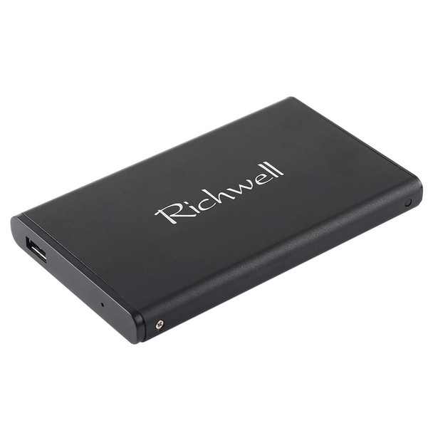 Richwell SATA R2-SATA-2TB 2TB 2.5 inch USB3.0 Super Speed Interface Mobile Hard Disk Drive(Black)