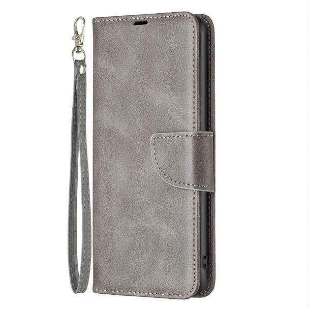 For Huawei Mate 60 Pro/Mate 60 Pro+ Lambskin Texture Pure Color Flip Leatherette Phone Case(Grey)
