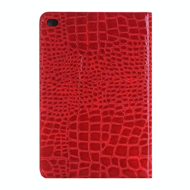 Crocodile Texture Horizontal Flip Leatherette Case with Holder & Card Slots & Wallet for iPad Pro 12.9 inch(Red)