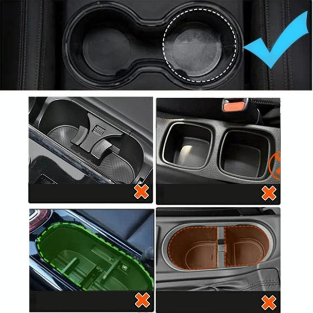 A06 Multifunctional Car Cup Mug Bottle Holder Mobile Phone Mount Stand Food Snack Tray Table(Green)