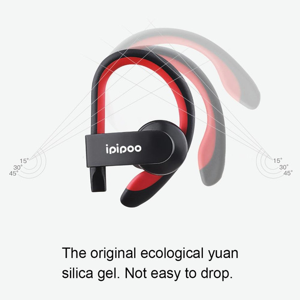 ipipoo iL98BL Ear-hung Bluetooth Headset(Blue)