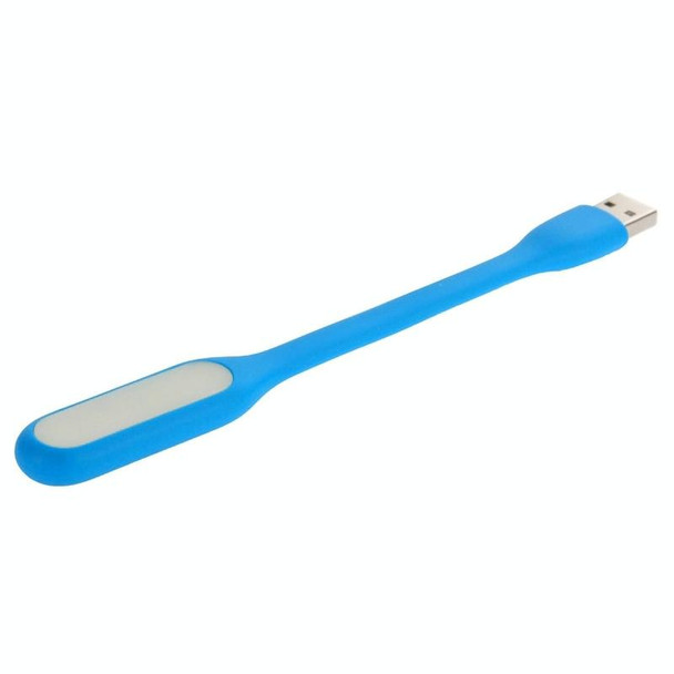 100 PCS Portable Mini USB 6 LED Light, For PC / Laptops / Power Bank, Flexible Arm, Eye-protection Light(Blue)