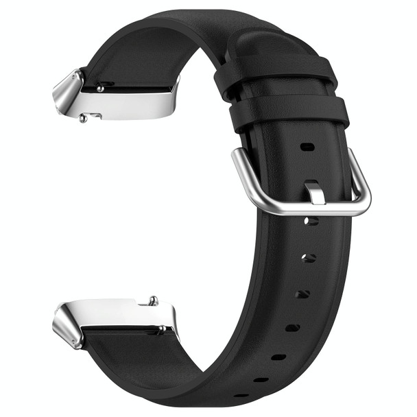 For Redmi Watch 3 Lite / Watch 3 Active Leatherette Replacement Watch Band(Black)