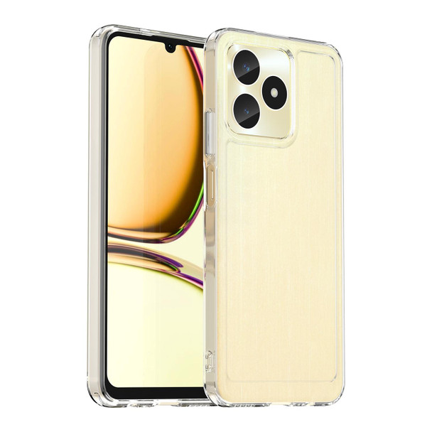 For Realme C51 Candy Series TPU Phone Case(Transparent)