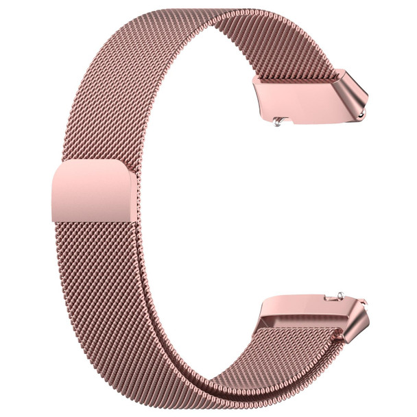 For Redmi Watch 3 Lite / Watch 3 Active Milan Metal Watch Band(Rose Pink)