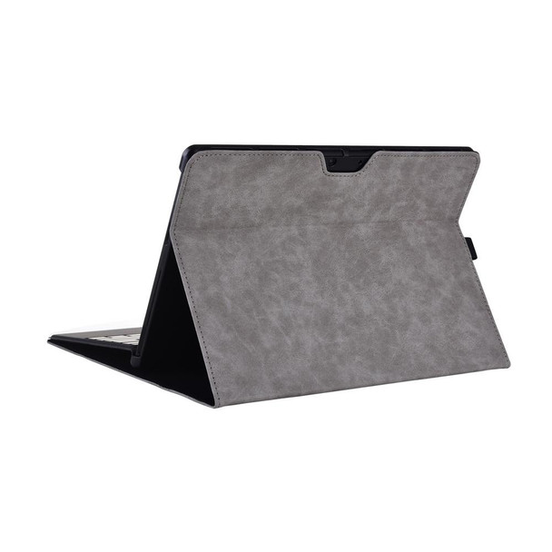 13 inch Leatherette Tablet Protective Case - Microsoft Surface Pro X, Color: Light Gray