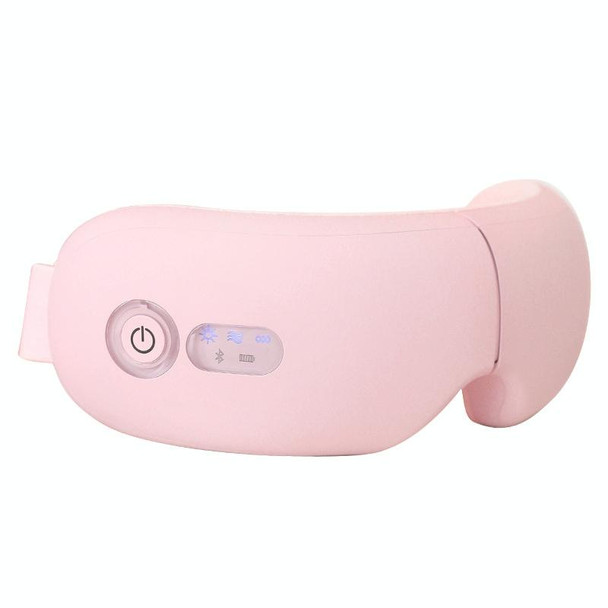 Bluetooth Rechargeable Eye Massager With Heat, Air Pressure And Vibration Massage(Pink)