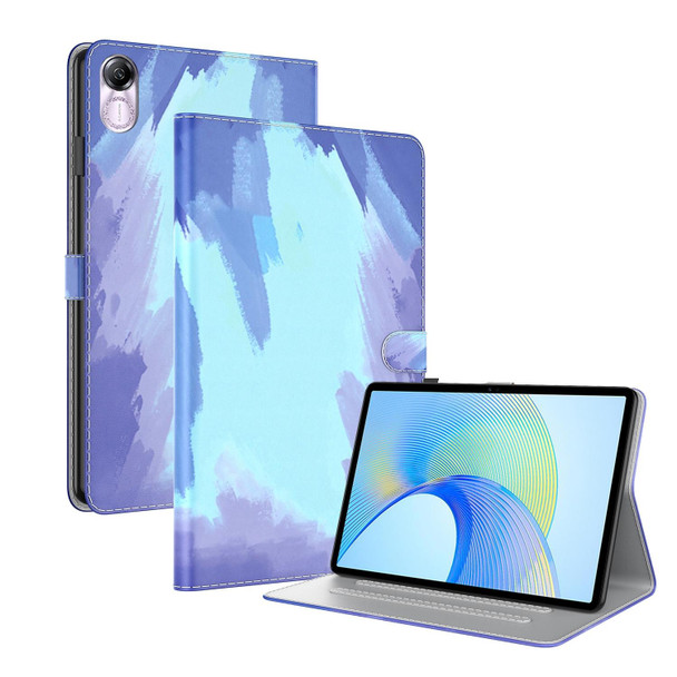 For Honor Pad X8 Pro/X9 Watercolor Pattern Flip Leatherette Tablet Case(Winter Snow)