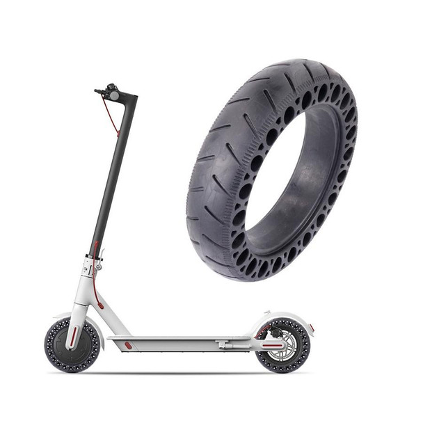 9.5 inch Electric Scooter Shock-Absorbing Honeycomb Solid Tires - Xiaomi Mijia M365(Black)