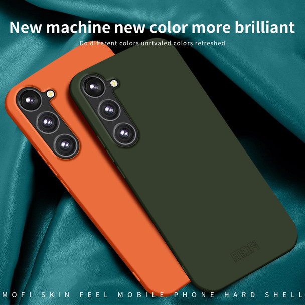 For Samsung Galaxy S23 FE 5G MOFI Qin Series Skin Feel All-inclusive PC Phone Case(Green)