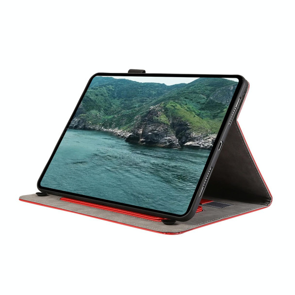 For Lenovo Pad Pro 11.5 2023 Litchi Texture Leatherette Sucker Tablet Case(Red)