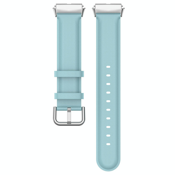 For Redmi Watch 3 Lite / Watch 3 Active Leatherette Replacement Watch Band(Light Blue)