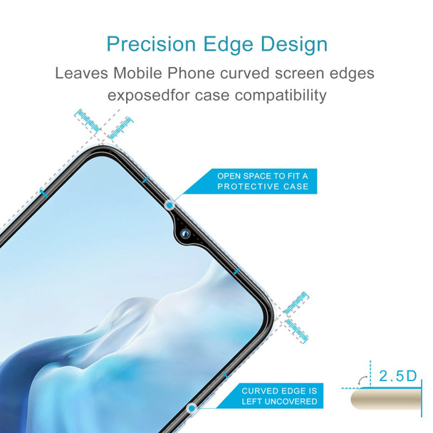 For OUKITEL C35 10pcs 0.26mm 9H 2.5D Tempered Glass Film