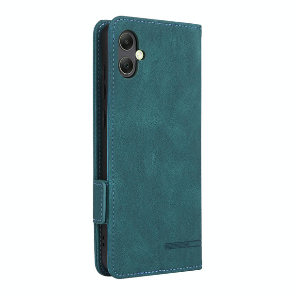 For Samsung Galaxy A05 Magnetic Clasp Leatherette Phone Case(Green)