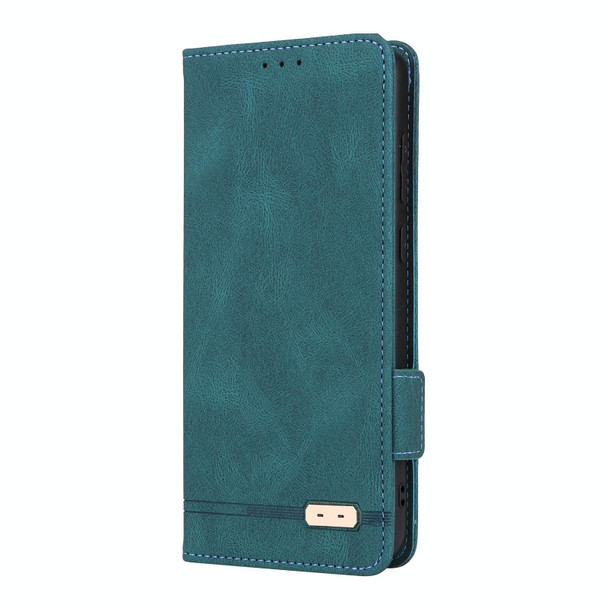 For Samsung Galaxy A05 Magnetic Clasp Leatherette Phone Case(Green)