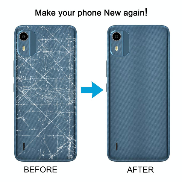 For Nokia C12 Original Battery Back Cover(Blue)