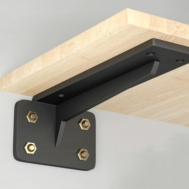 14 inch 5mm T Type Heavy Duty Bracket Concealed Load-Bearing Laminate Support Bracket