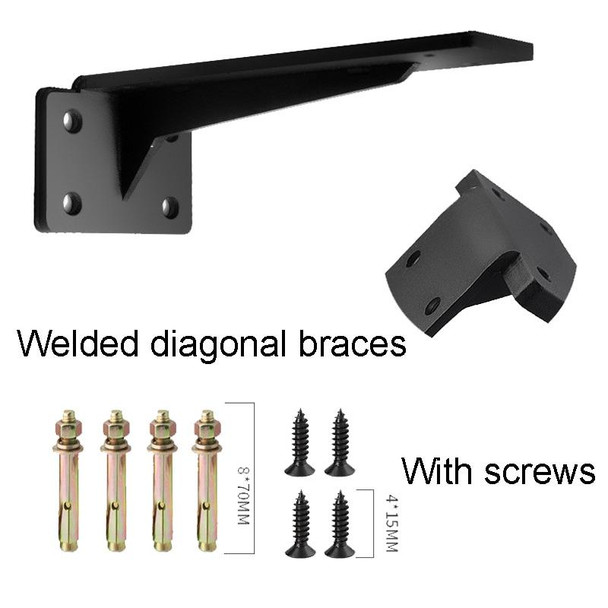 10 inch 5mm T Type Heavy Duty Bracket Concealed Load-Bearing Laminate Support Bracket