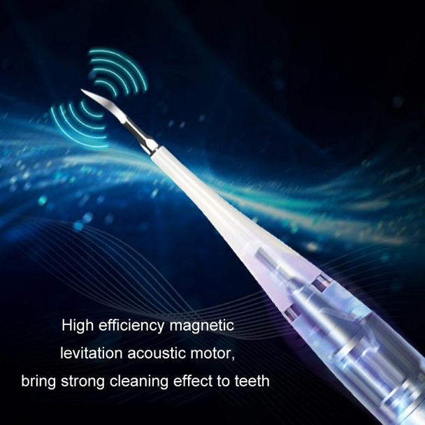 6 In 1 Electric Dental Scaler Calculus Removal Teeth Cleaning Set, Color: White Exclusive