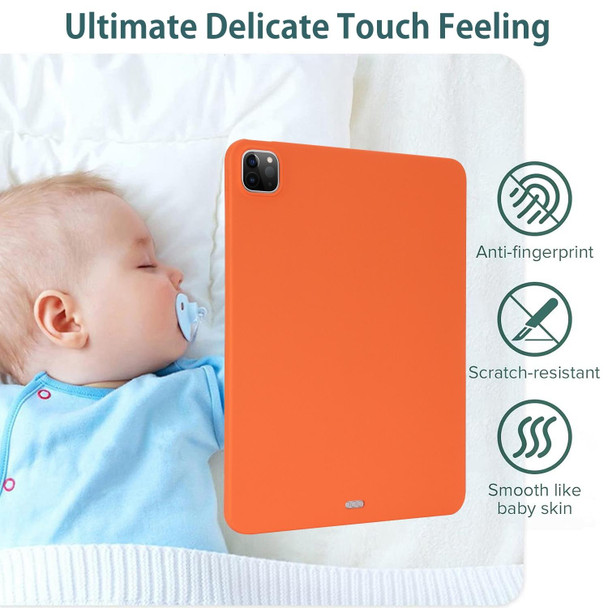 For iPad Air / Air 2 / 9.7 2017 / 2018 Oil Spray Skin-friendly TPU Tablet Case(Orange)