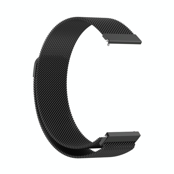 For Huawei Watch GT4 41mm Milan Magnetic Steel Mesh Watch Band(Black)