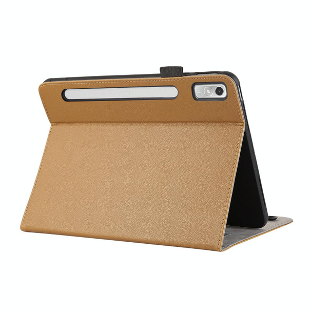 For Lenovo Pad Pro 11.2 2022 Litchi Texture Leatherette Sucker Tablet Case(Brown)