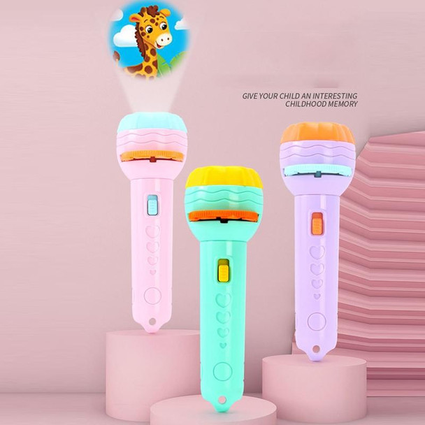 3 Sets Children Early Education Luminous Projection Flashlight, Specification: Pink + 40 Patterns