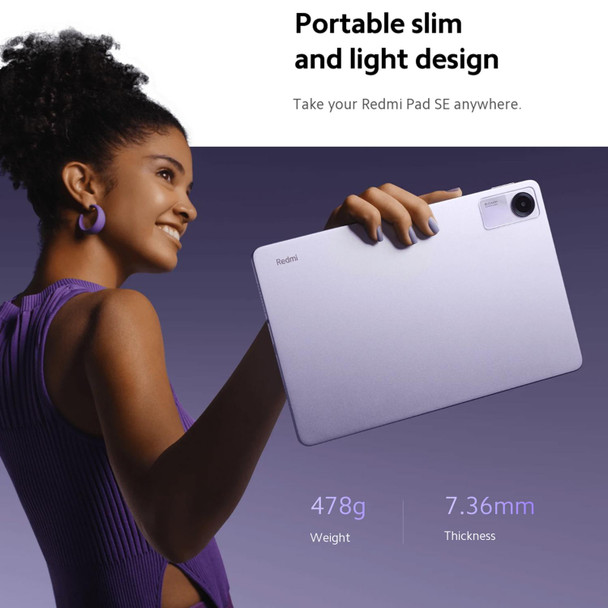 Xiaomi Redmi Pad SE 11 inch, 8GB+256GB, MIUI Pad 14 OS Qualcomm Snapdragon 680 Octa Core, Not Support Google Play(Green)