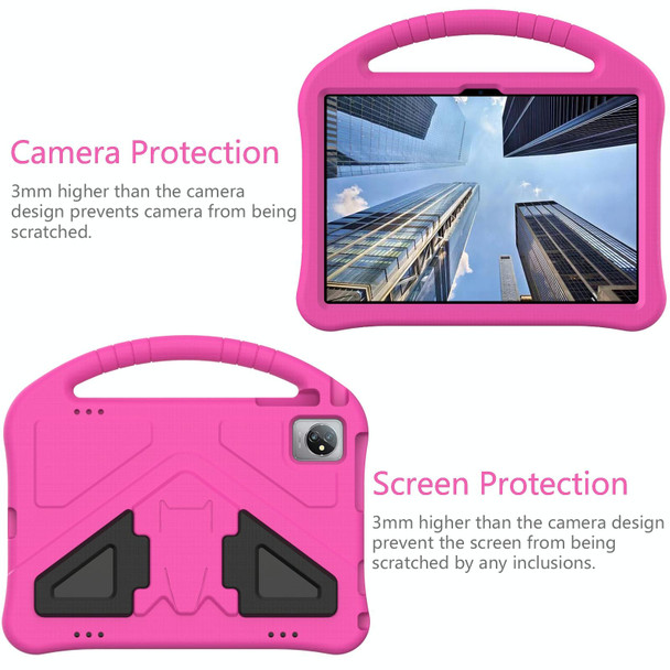 For Teclast M40 Plus 2022 EVA Shockproof Tablet Case with Holder(Rose Red)
