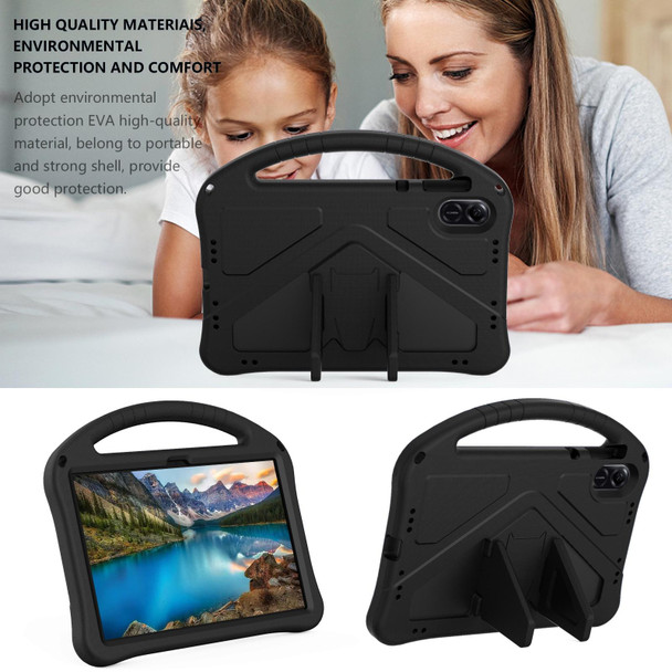 For Honor Pad X8 Pro EVA Shockproof Tablet Case with Holder(Black)