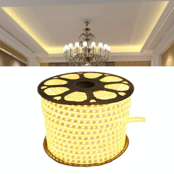 1m 5730 Double Row 120 Beads High Voltage Full Copper Core Silicone LED Light Strip, Color Temperature: 3000K Warm Light Engineering