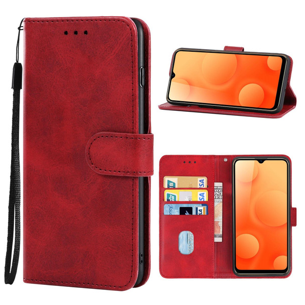 Leather Phone Case - Blackview A95(Red)