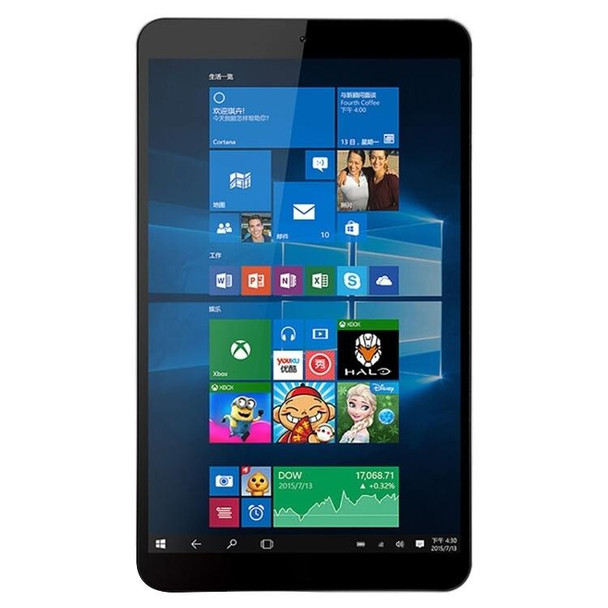 HSD8001 8 inch Tablet PC, 4GB+128GB, Windows 10, Intel Atom Z8350 Quad Core, Support Bluetooth & WiFi(Black)