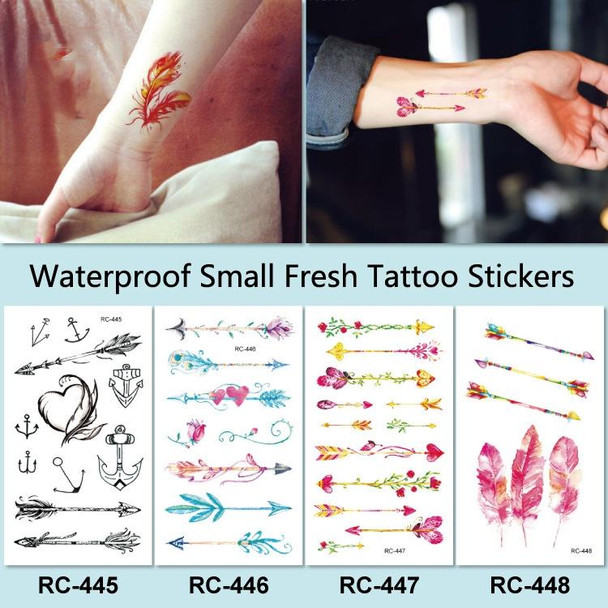 40 PCS Waterproof Small Fresh Tattoo Stickers(RC-457)