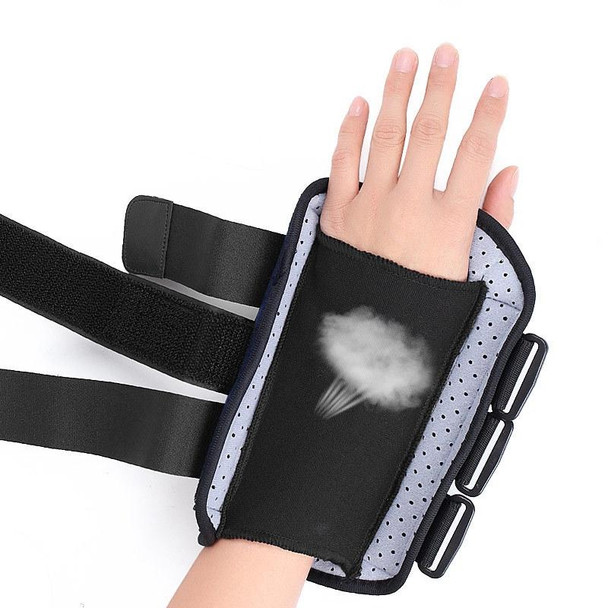 016 Wrist Joint Fixation Belt Sports Joint Dislocation Sprained Bone Fracture Rehabilitation Fixed Splint Guard, Specification: Right Hand(Blue)